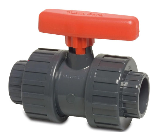 Kuglehane PVC-U 32 mm Limmuffe 16 bar DN25 Type Safe 600