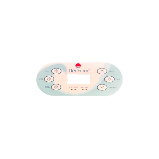 DenForm overlay til TP600 (3 jets)