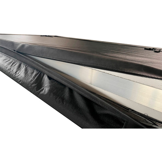 Coverbetræk Ø203 cm mørkegrå