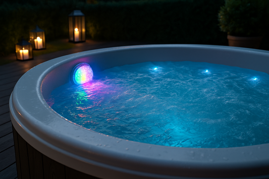 Bedste LED-lys til spabade - Illustration