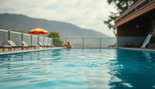 hvor længe skal klor sidde i en pool - Illustration