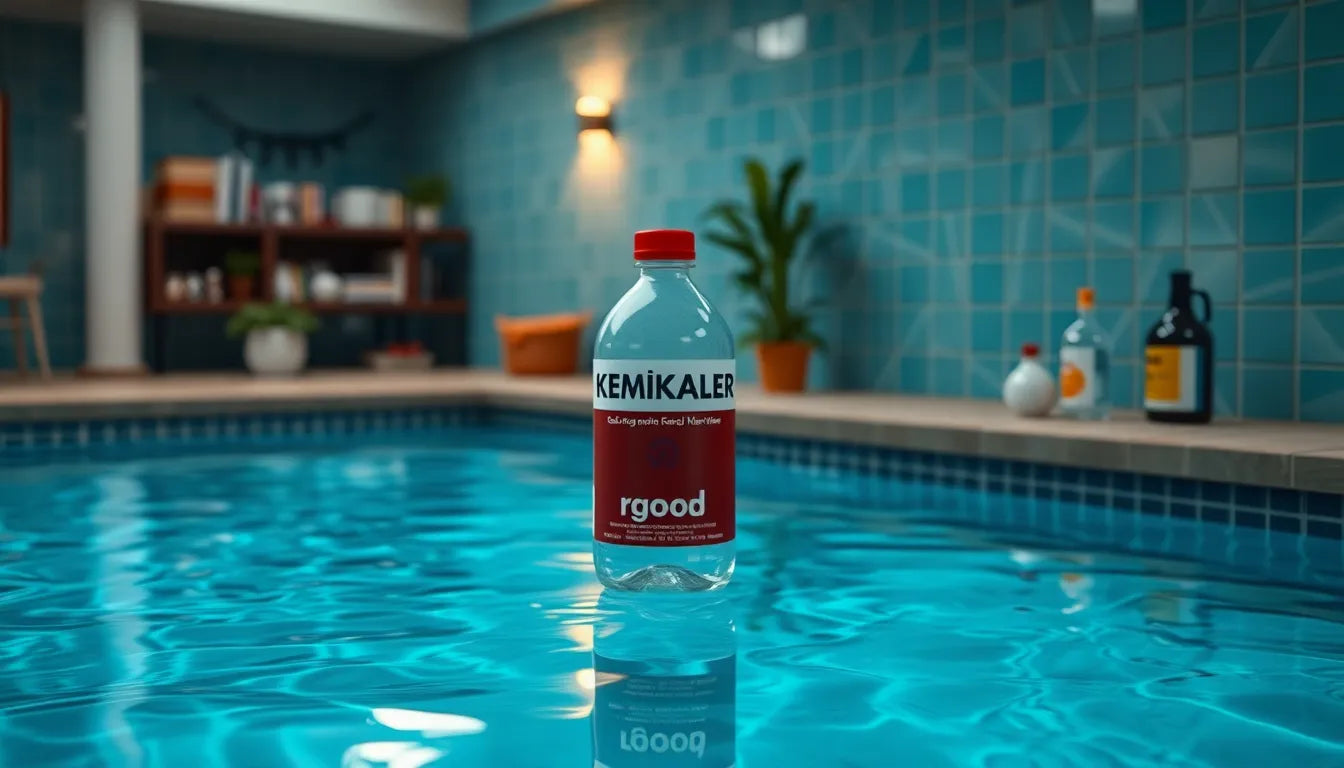 hvilke kemikalier skal jeg altid have til min pool - Illustration