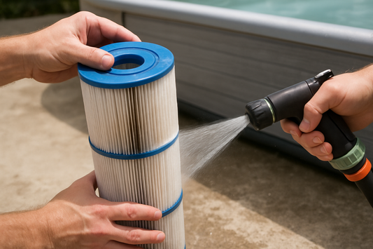 spa filter cleaner  - Illustration