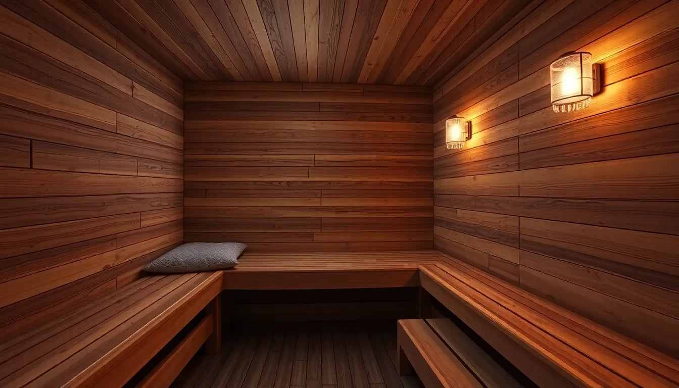 hvad betyder "löyly" i en sauna - Illustration