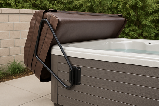 spa cover holder  - Illustration
